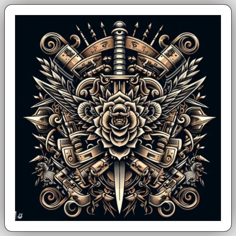 Sticker size S (10 x 10 cm) - 