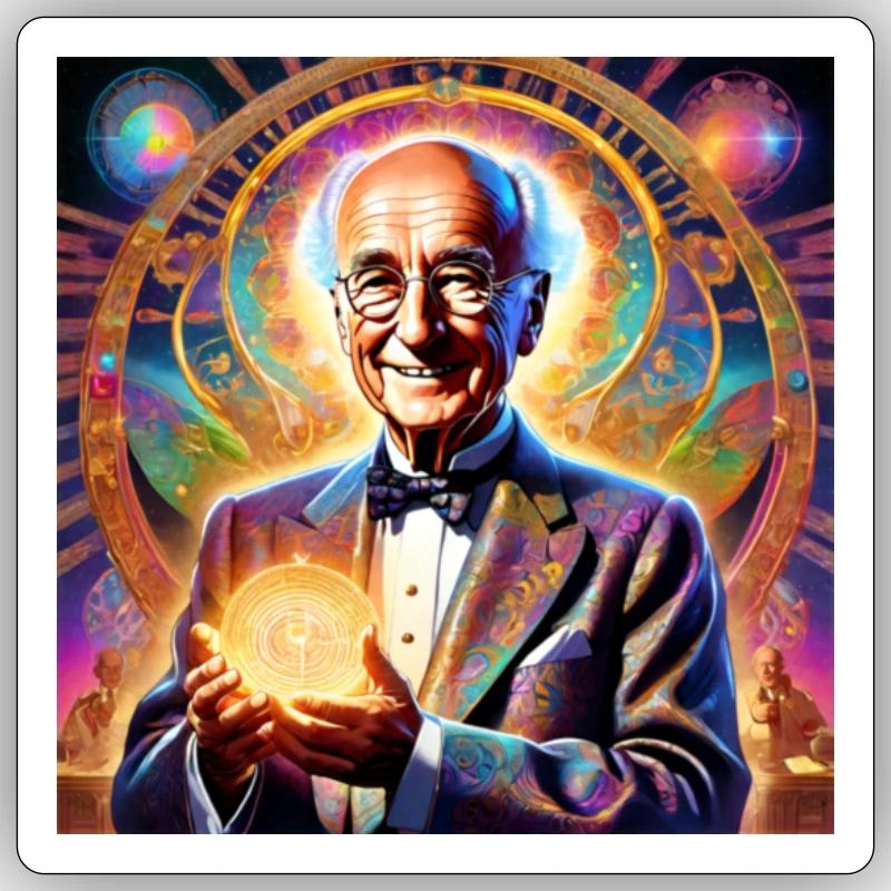 Albert Hofmann Sticker taille S (10 x 10 cm)