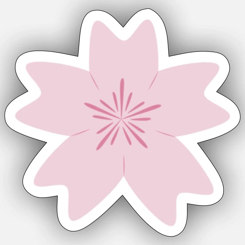Sakura Sticker taille S (10 x 10 cm)