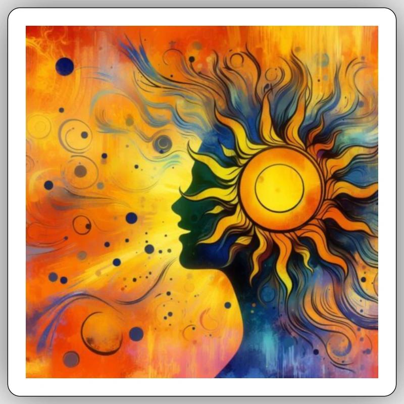 Sticker Größe S (10 x 10 cm) - 