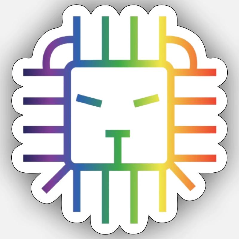 Sticker Größe S (10 x 10 cm) - 