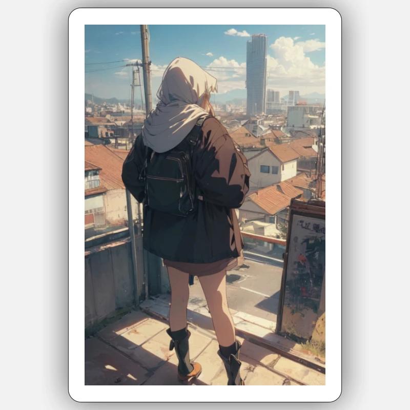 Sticker Größe S (10 x 10 cm) - 