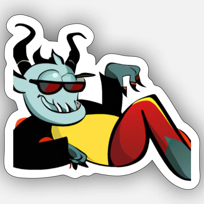 Sticker taille S (10 x 10 cm) - 