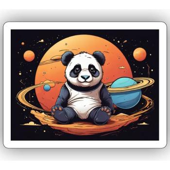 spradshirt 1 - Sticker Größe S (10 x 10 cm) - Mattweiß - Vorne