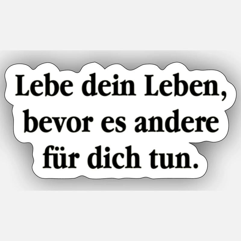 Sticker Größe S (10 x 10 cm) - 