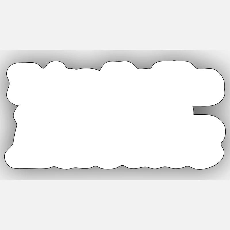 Friendly like Lucille - Sticker size S (10 x 10 cm) - white matte