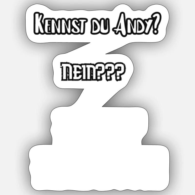 an die arbeit unisex Pullover Sticker Größe S (10 x 10 cm)