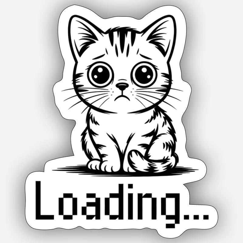 Existential Dread Sticker size S (10 x 10 cm)