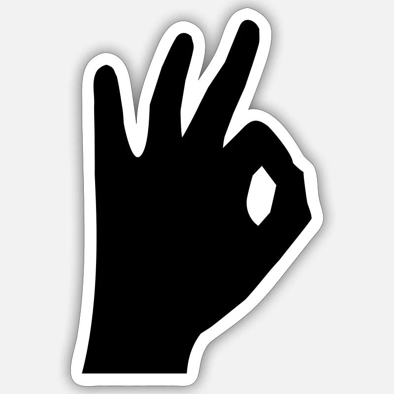 tauchen - Sticker taille S (10 x 10 cm) - blanc mat
