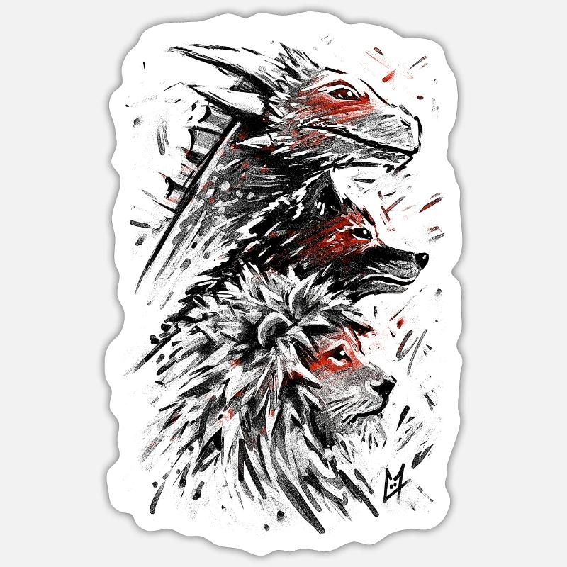 Sticker size S (10 x 10 cm) - 