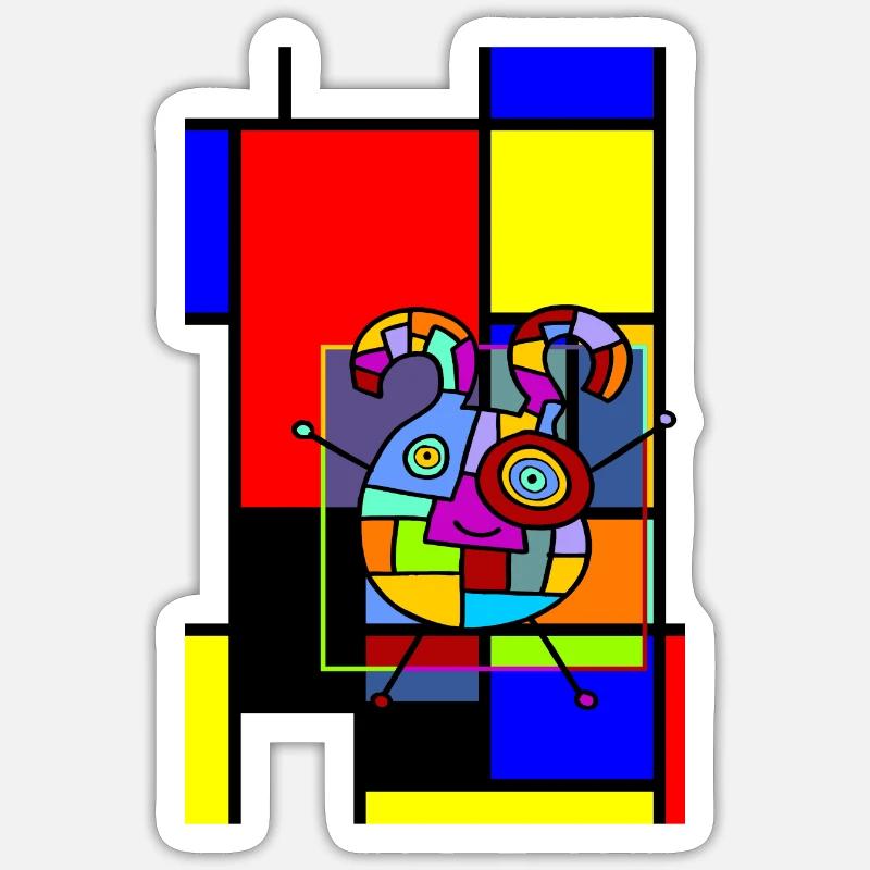 Sticker size S (10 x 10 cm) - 