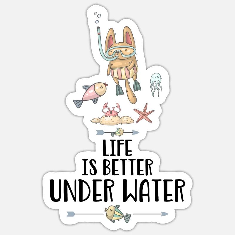 Sticker Größe S (10 x 10 cm) - 
