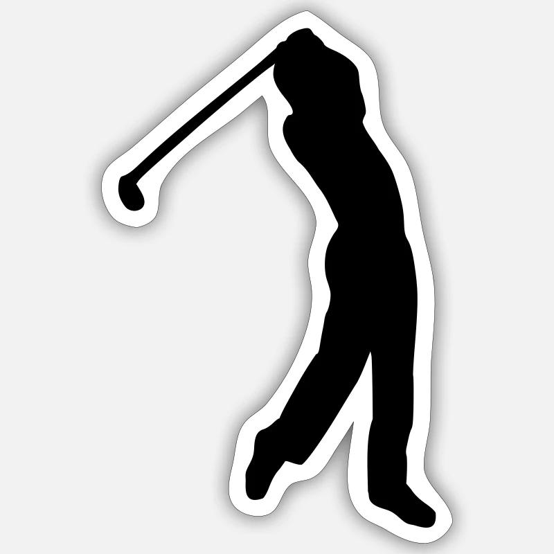 Golf Sticker size S (10 x 10 cm)