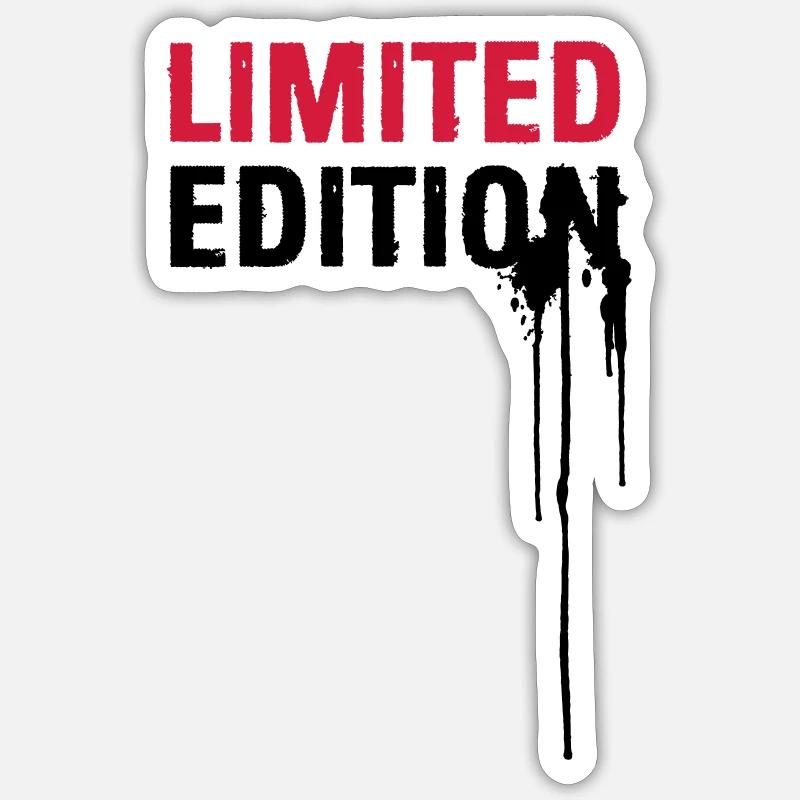 Limited Edition - Sticker Größe S (10 x 10 cm) - Mattweiß