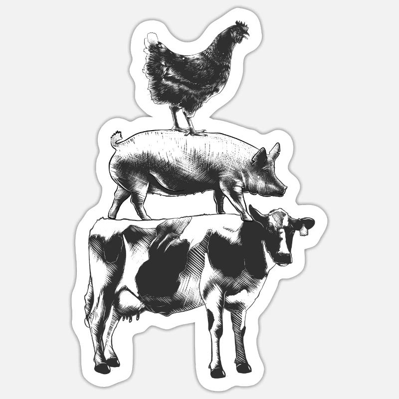 Sticker size S (10 x 10 cm) - 