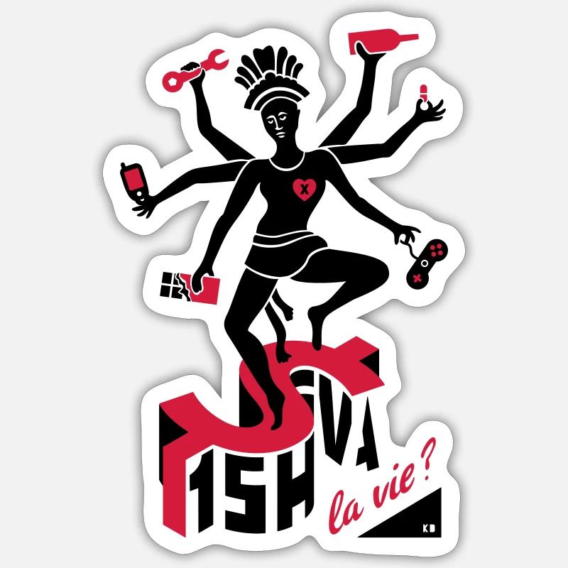 Sticker taille S (10 x 10 cm) - 