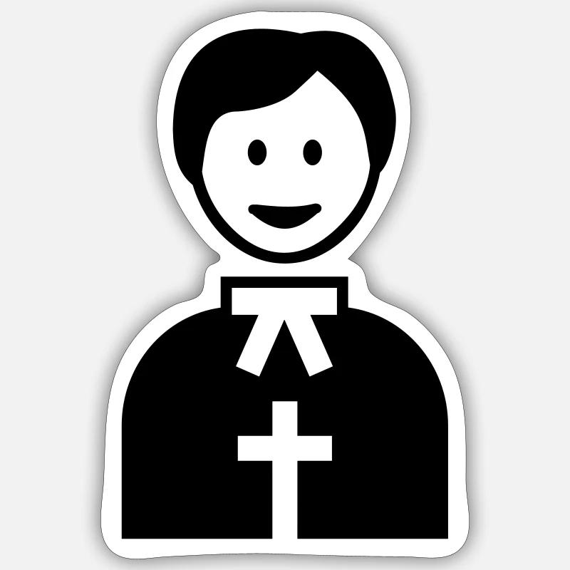 Pasteur Sticker taille S (10 x 10 cm)