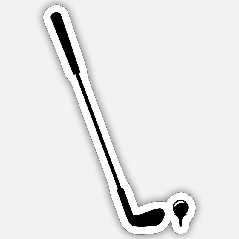 Golf Sticker size S (10 x 10 cm)