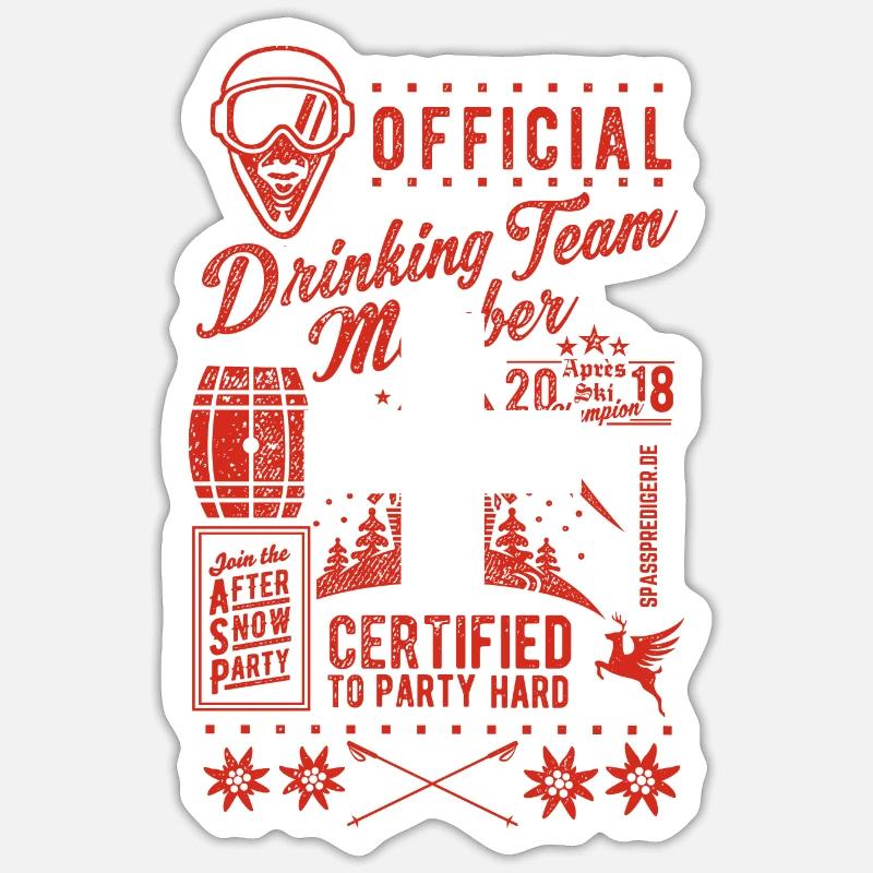 Sticker Größe S (10 x 10 cm) - 