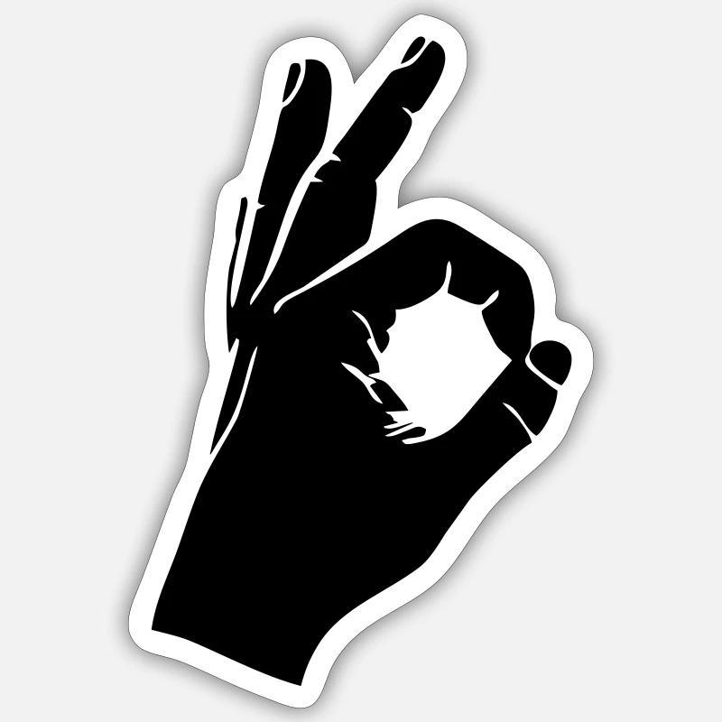 Looked in Sticker size S (10 x 10 cm)