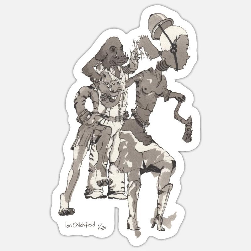 Sticker taille S (10 x 10 cm) - 