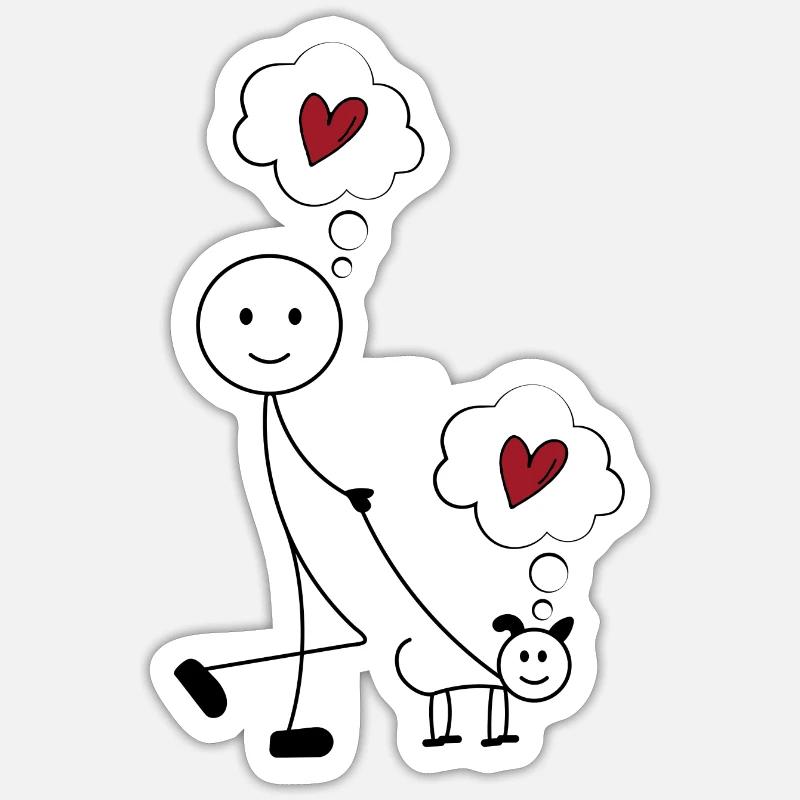 Sticker Größe S (10 x 10 cm) - 