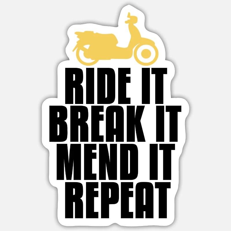 Sticker Größe S (10 x 10 cm) - 