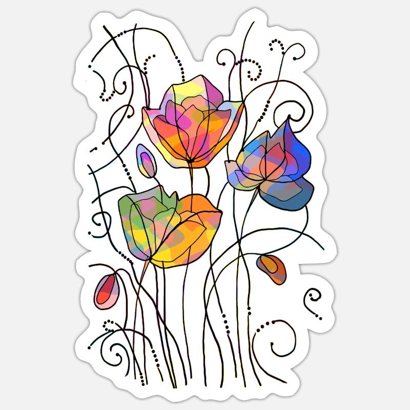 Sticker Größe S (10 x 10 cm) - 