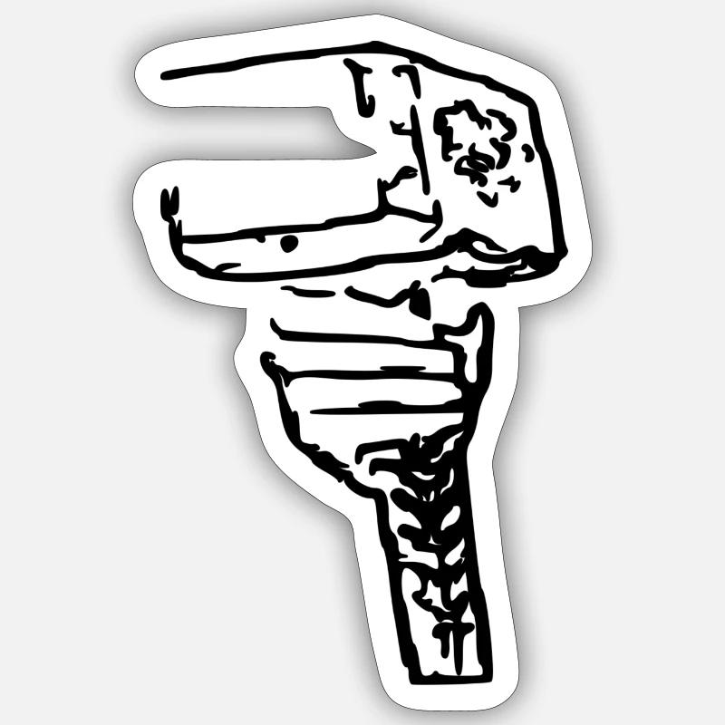 Sticker size S (10 x 10 cm) - 