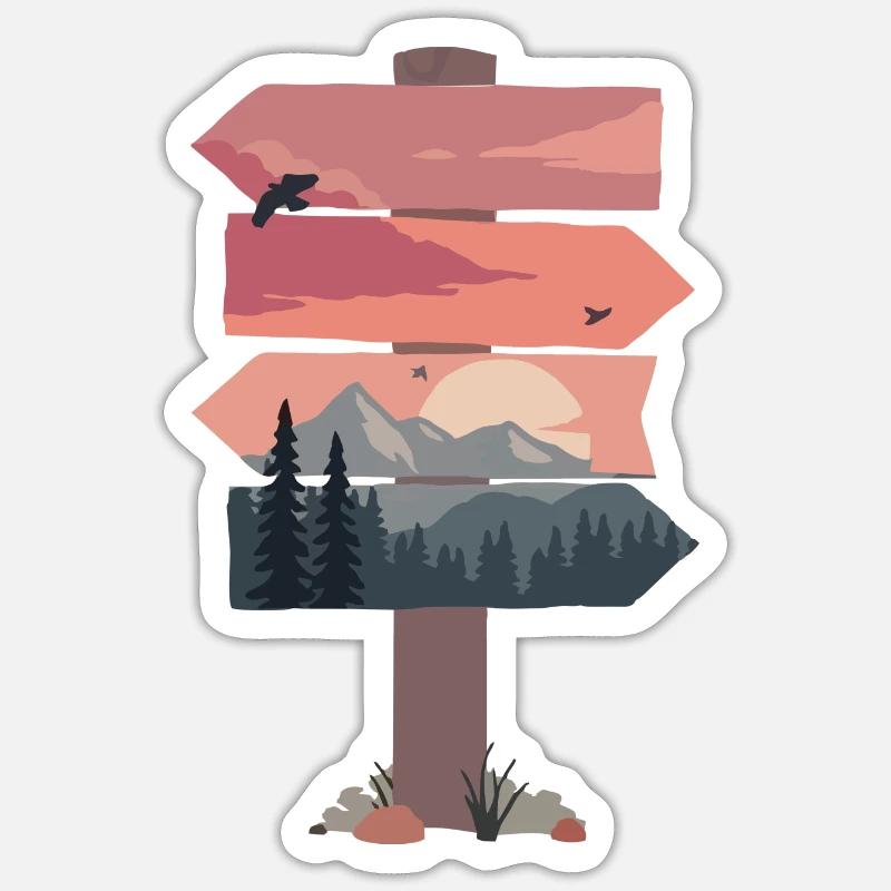 Sticker taille S (10 x 10 cm) - 