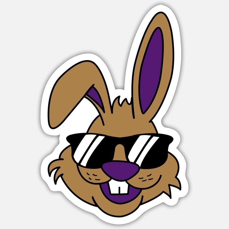 cool - Sticker size S (10 x 10 cm) - white matte