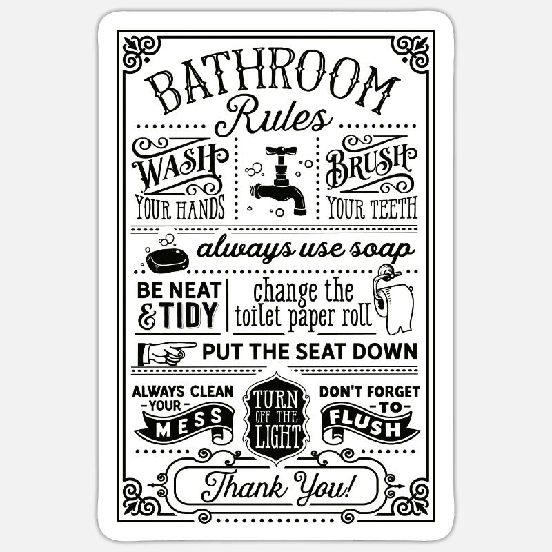 Sticker size S (10 x 10 cm) - 