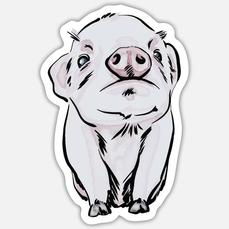 Sticker taille S (10 x 10 cm) - 