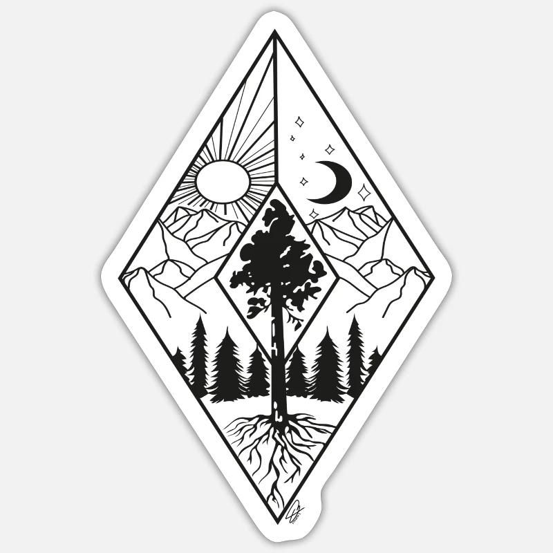 Sticker Größe S (10 x 10 cm) - 