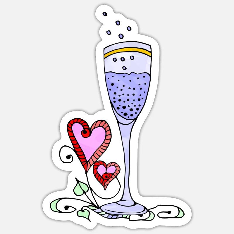 Sticker Größe S (10 x 10 cm) - 
