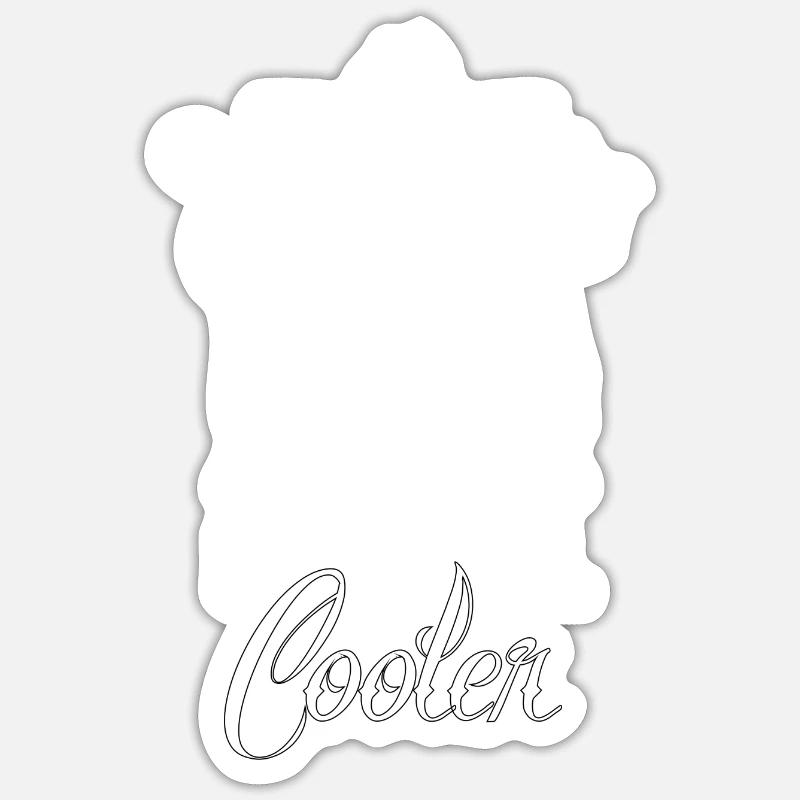 Sticker Größe S (10 x 10 cm) - 