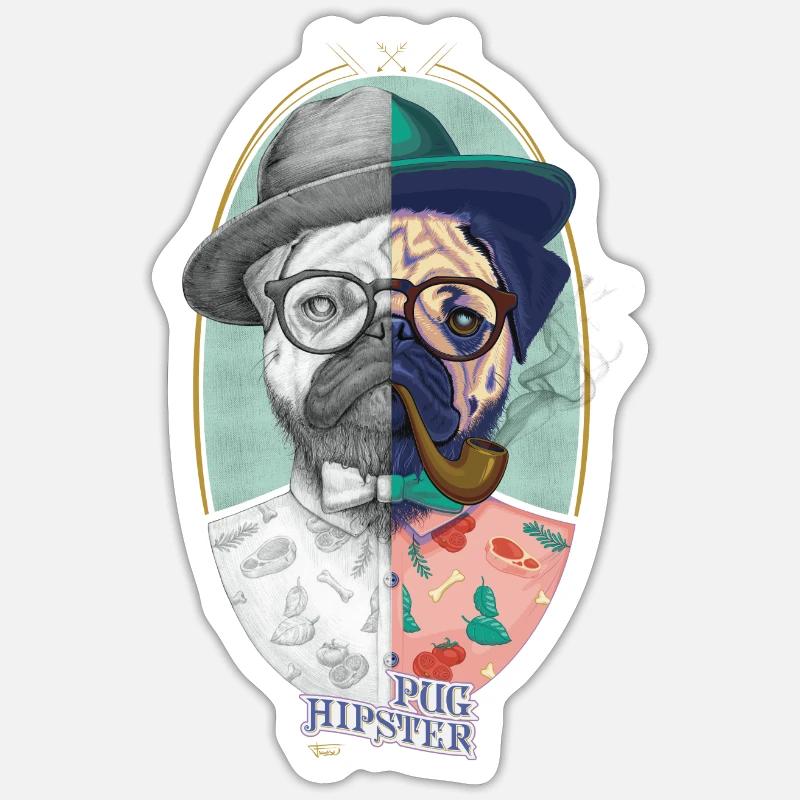 Sticker Größe S (10 x 10 cm) - 