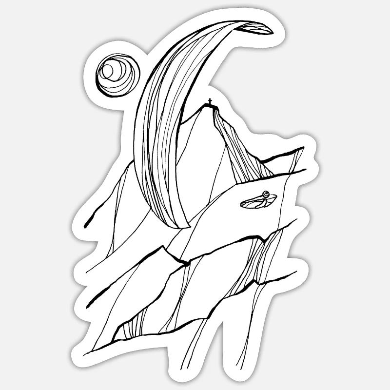 Sticker taille S (10 x 10 cm) - 