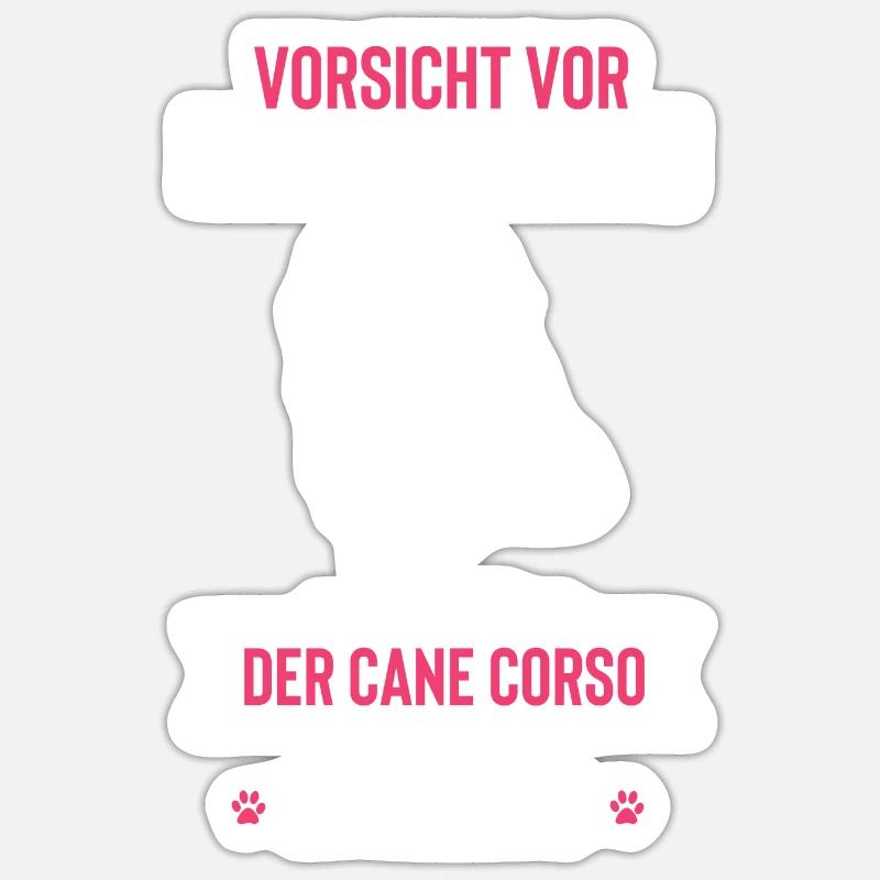 Cane Corso Sticker Größe S (10 x 10 cm)