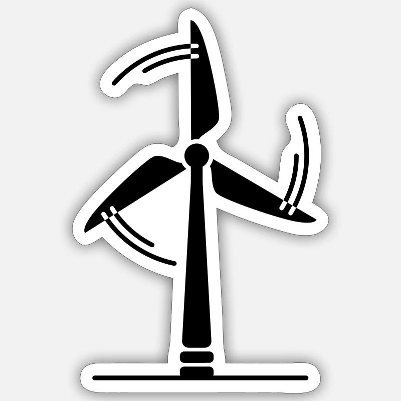 Sticker Größe S (10 x 10 cm) - 