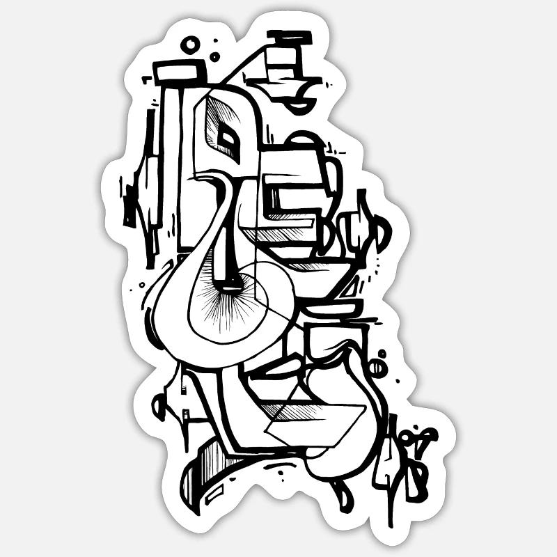 Sticker size S (10 x 10 cm) - 