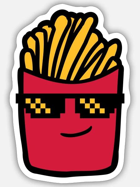  - Sticker Größe S (10 x 10 cm) - Mattweiß