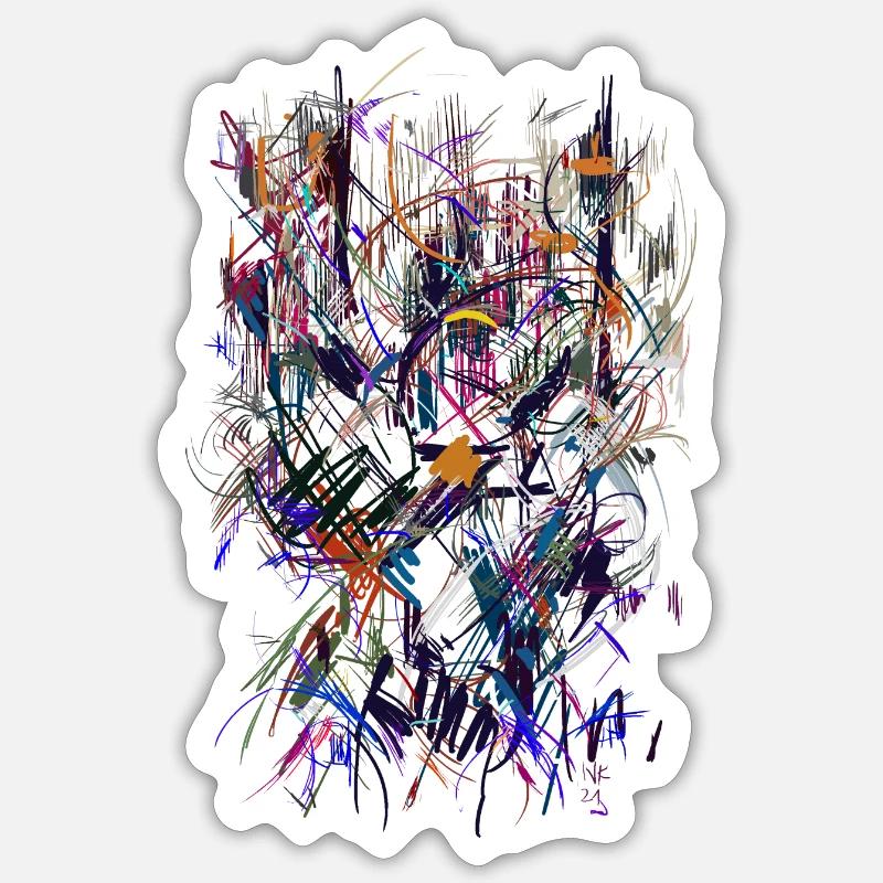 Sticker taille S (10 x 10 cm) - 