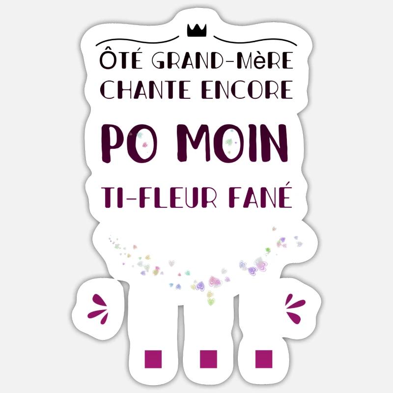 Sticker taille S (10 x 10 cm) - 