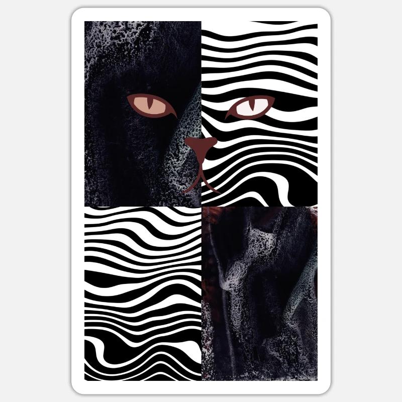 Sticker Größe S (10 x 10 cm) - 