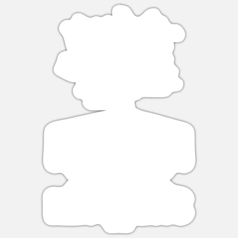 Nature Conservation Tree Forest - Sticker size S (10 x 10 cm) - white matte