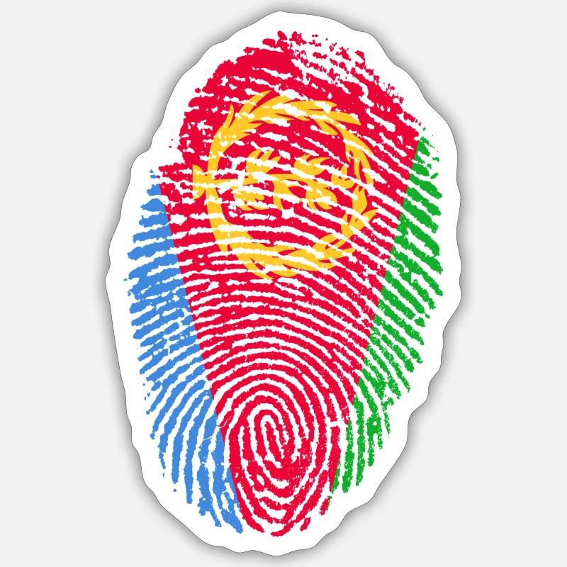 Eritrea Sticker size S (10 x 10 cm)