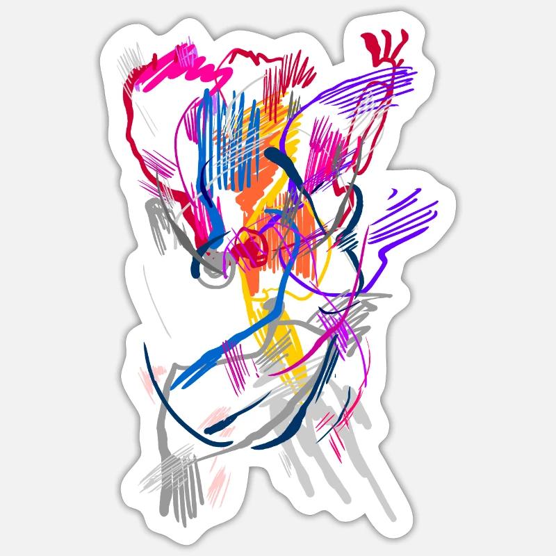 Sticker taille S (10 x 10 cm) - 