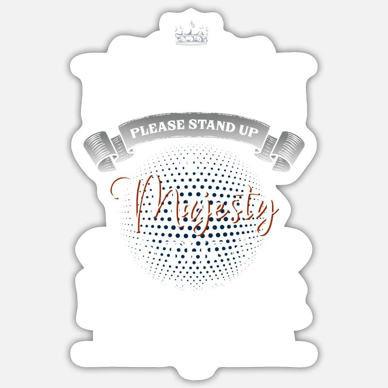 Douleur du perceur Sticker taille S (10 x 10 cm)