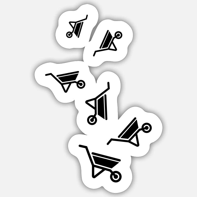 Sticker Größe S (10 x 10 cm) - 